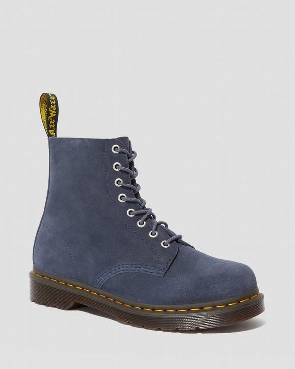 Dr Martens Dámské Kotníkové Boty 1460 Pascal Suede Blankyt, CZ-417962